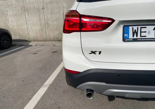 BMW X1 cena 114899 przebieg: 61757, rok produkcji 2019 z Kłobuck małe 596